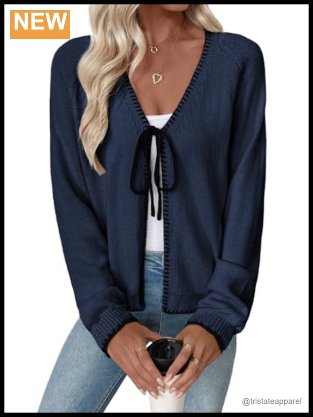 Women's Lightweight Open Front Cardigan Sweater Long Sleeve Knit Casual